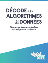 Vignette du document bref sur les IA dignes de confiance en format PDF